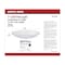 Nuvo 7-Inch LED Disk Light, 5000K, White Finish, PK 6 62/1661 - alternate 2